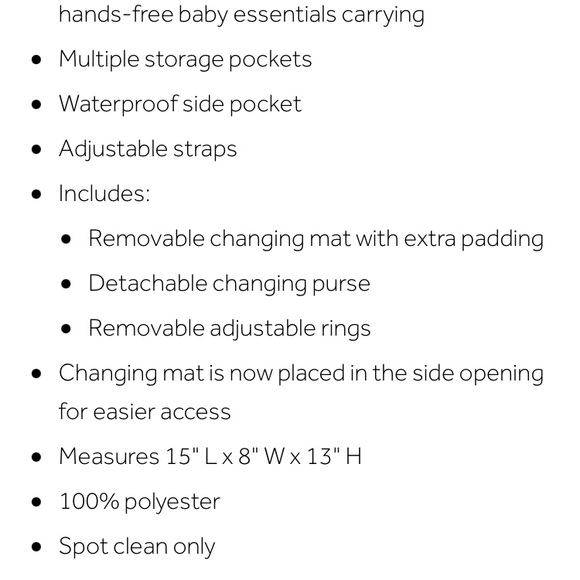 STOKKE diaper bag - Picture 6 of 6